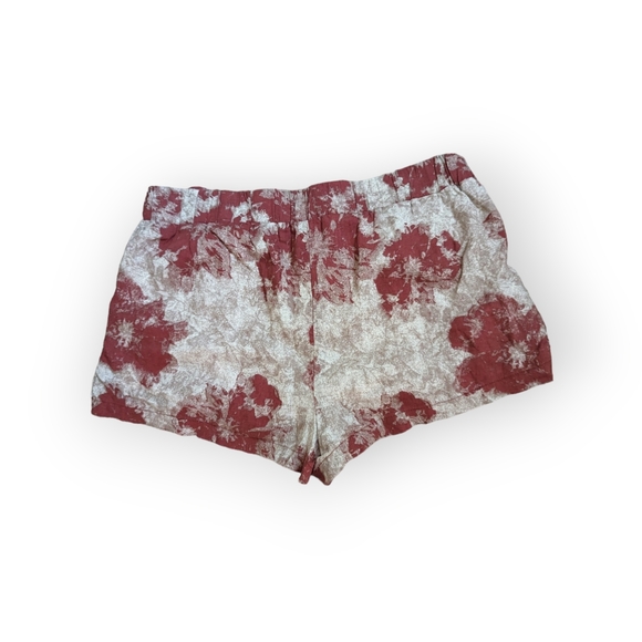 Free People Linen Wrap Shorts - Picture 2 of 6